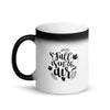 Fall is in the air Matte Black Magic Mug